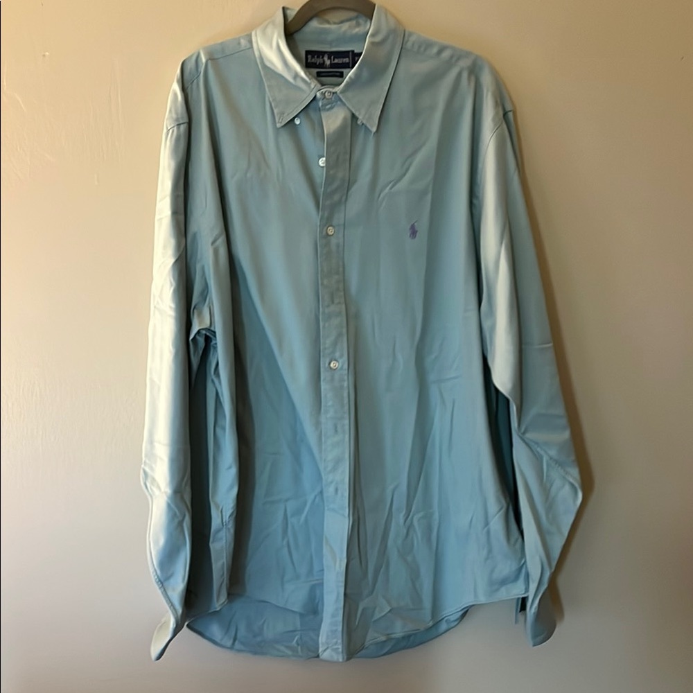Polo by Ralph Lauren Blue Classic Casual Shirt